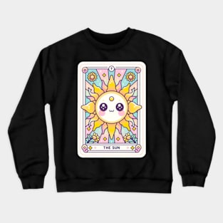 The Sun Tarot Card Kawaii Pastel Goth Anime Cute Crewneck Sweatshirt